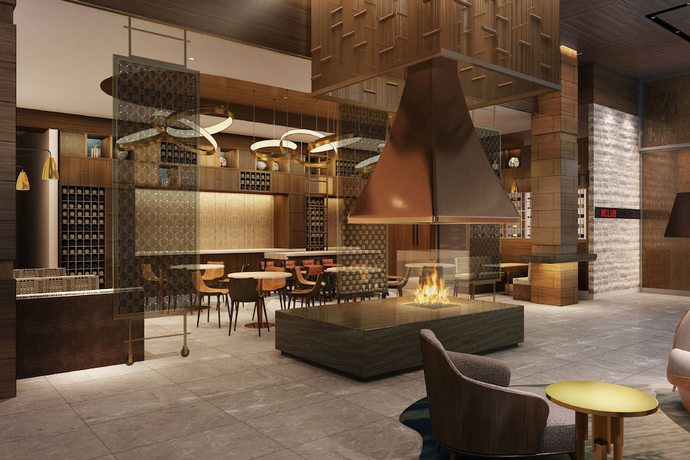 Imagen del bar/restaurante del Hotel Odessa Marriott and Conference Center. Foto 3