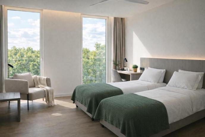 Imagen de la habitación del Hotel Ogar Tomelloso. Foto 3