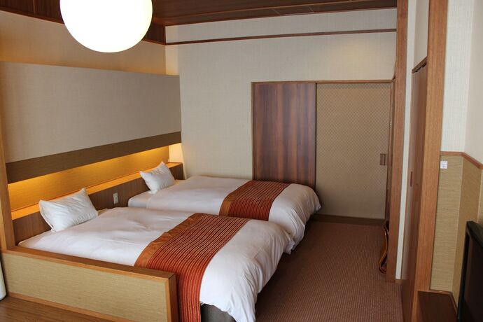 Imagen de la habitación del Hotel Ogoto Onsen Yunoyado Komolebi, Otsu. Foto 20