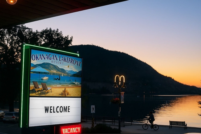Imagen de los interiores del Hotel Okanagan Lakefront Resort. Foto 16