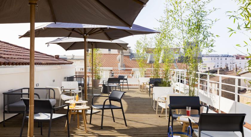 Imagen del bar/restaurante del Hotel Okko Hotels Cannes Centre. Foto 2