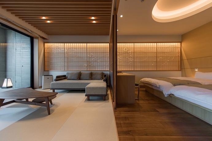 Imagen de la habitación del Hotel Okuhita Onsen Umehibiki. Foto 5