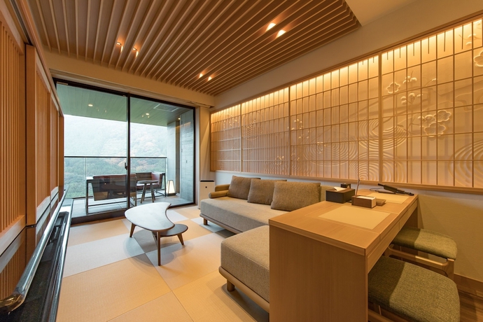 Imagen de la habitación del Hotel Okuhita Onsen Umehibiki. Foto 6