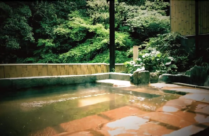 Imagen de la piscina del Hotel Okumizuma Onsen. Foto 19