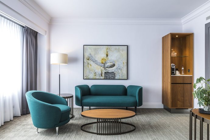 Imagen de la habitación del Hotel Okura Amsterdam. Foto 11