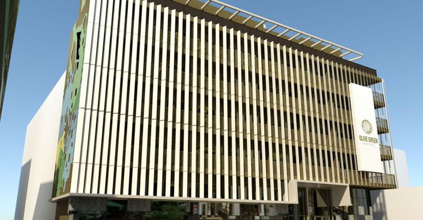 Imagen del bar/restaurante del Hotel Olive Green. Foto 4