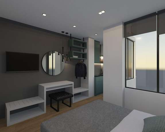 Imagen de la habitación del Hotel Olvia Suites. Foto 4