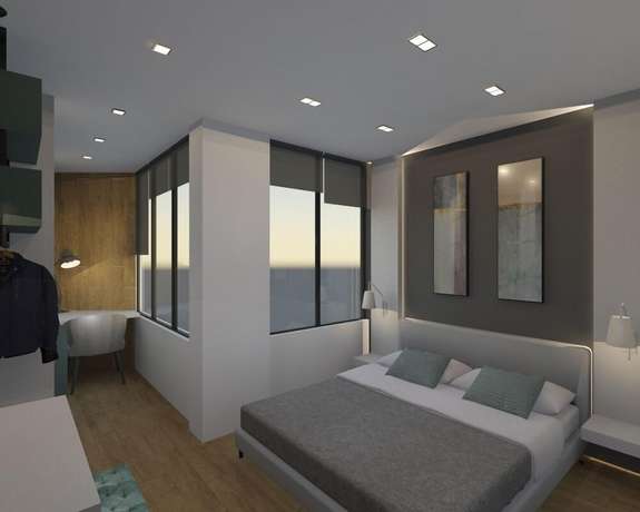 Imagen de la habitación del Hotel Olvia Suites. Foto 5