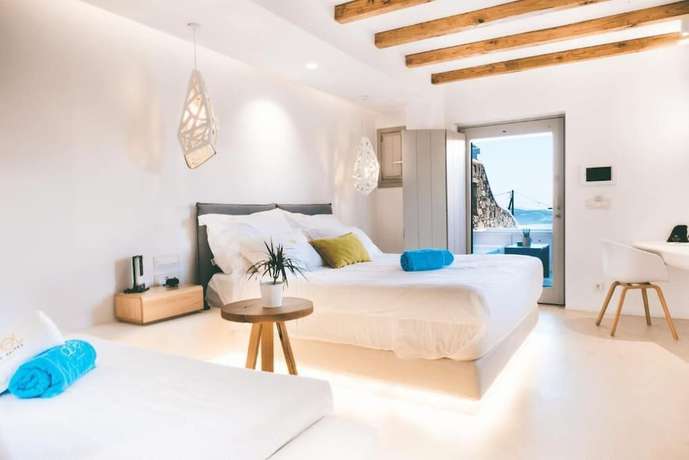Imagen de la habitación del Hotel Olvos Luxury Suites Mykonos. Foto 4