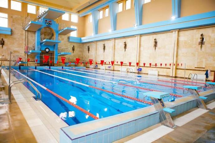 Imagen de la piscina del Hotel Olympavan. Foto 14