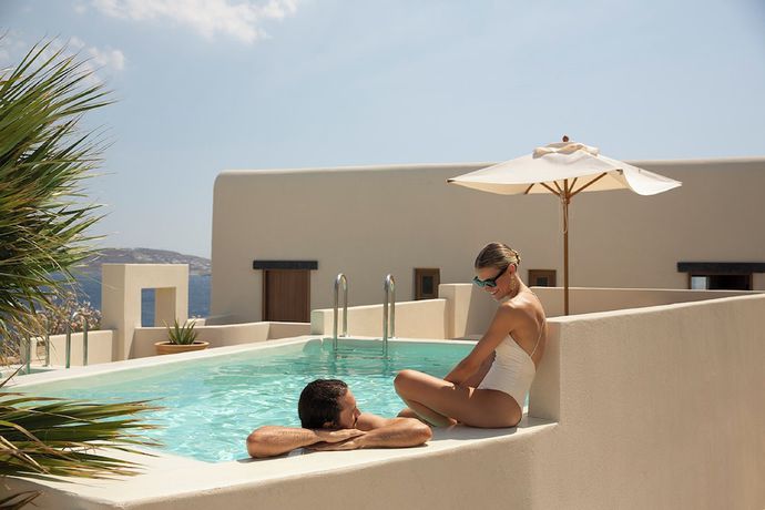 Imagen de la habitación del Hotel Omeon Mykonos. Foto 10