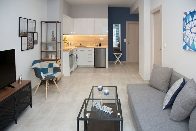 Imagen de la habitación del Hotel Omnia Pagrati Apartments. Foto 14