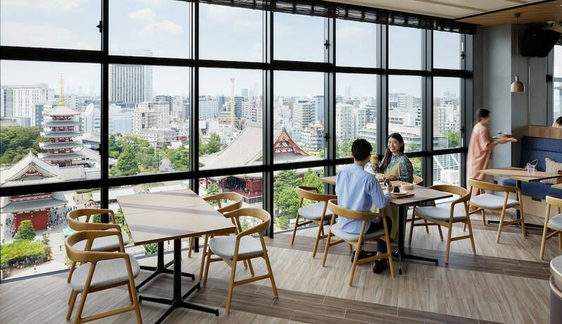 Imagen del bar/restaurante del Hotel Omo3 Asakusa By Hoshino Resorts. Foto 7