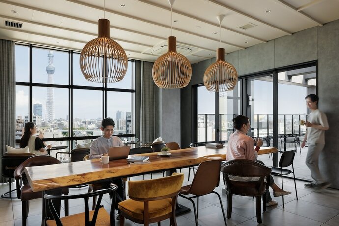 Imagen del bar/restaurante del Hotel Omo3 Asakusa By Hoshino Resorts. Foto 9