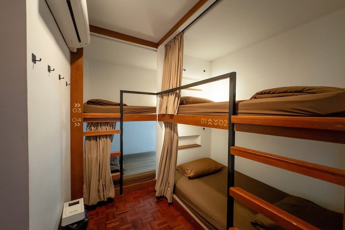 Imagen de la habitación del Hotel Once In A Blue Moon Cafe and Hostel. Foto 13