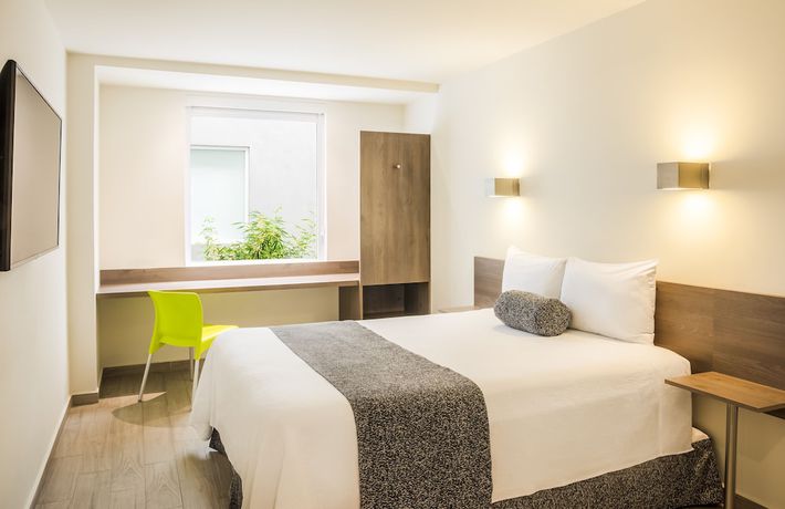 Imagen de la habitación del Hotel One Ciudad de Mexico La Raza. Foto 15