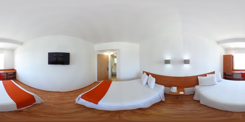 Imagen de la habitación del Hotel One Mexicali. Foto 15