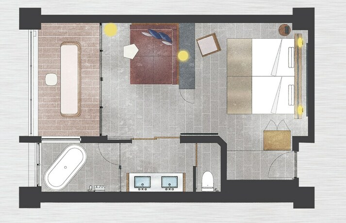 Imagen de la habitación del Hotel One Suite THE GRAND. Foto 15