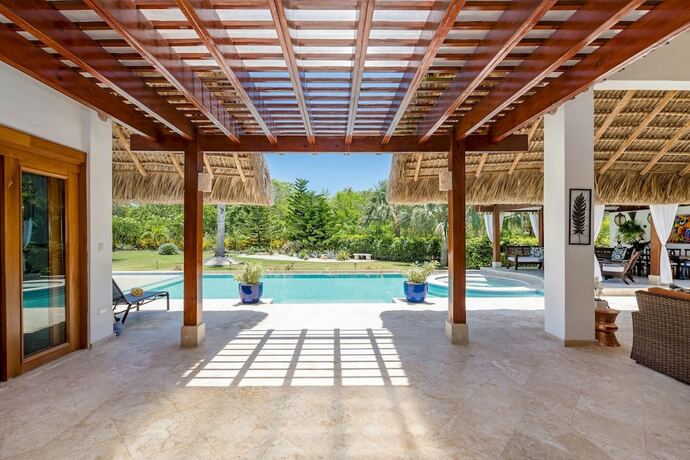 Imagen general del Hotel One of the Best Cap Cana Villas for Rent Large Pool Jacuzzi Chef Maid. Foto 5
