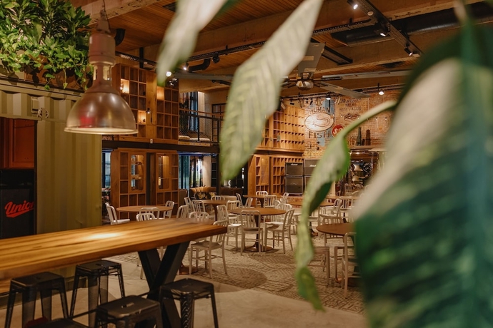 Imagen del bar/restaurante del Hotel One66. Foto 2