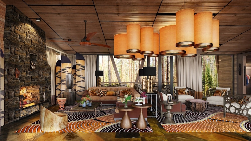 Imagen de los interiores del Hotel OneandOnly Gorilla\'s Nest. Foto 15