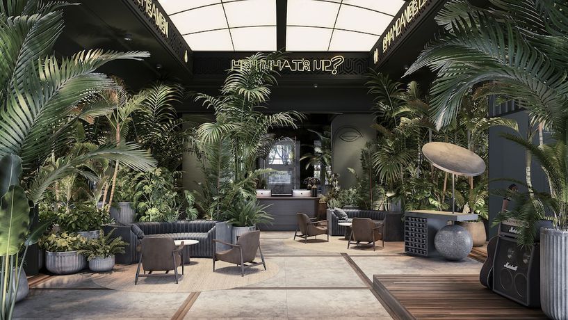 Imagen de los interiores del Hotel Only You Malaga. Foto 19