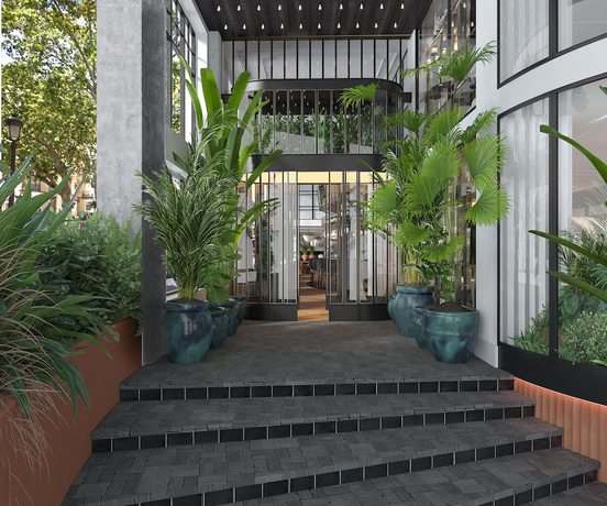 Imagen de los exteriores del Hotel Only You Valencia. Foto 10