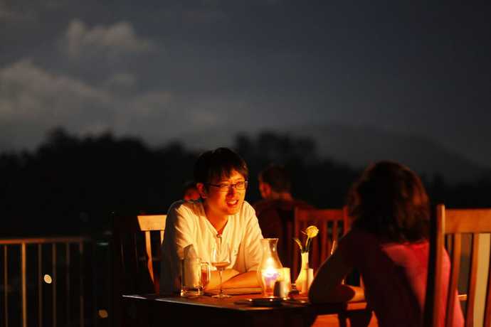 Imagen del bar/restaurante del Hotel Onrock. Foto 6