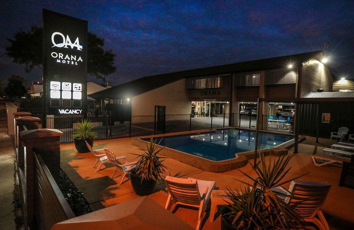 Imagen de la piscina del Hotel Orana Motel Dubbo. Foto 17