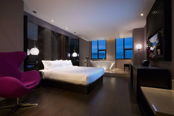 Imagen de la habitación del Hotel Orange Crystal Wusi Square Seaview. Foto 3