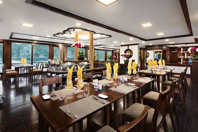 Imagen del bar/restaurante del Hotel Orchid Halong Cruise. Foto 5