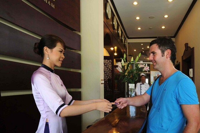 Imagen de los interiores del Hotel Orchid, Hue. Foto 23
