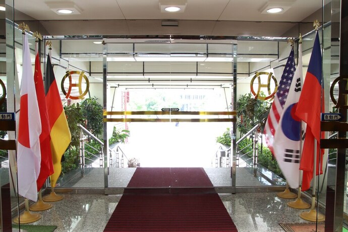 Imagen de los interiores del Hotel Oriental, Tainan. Foto 38