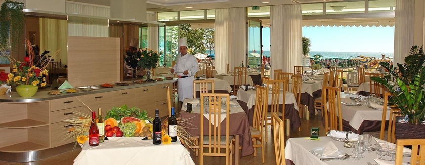 Imagen del bar/restaurante del Hotel Orizzonte, Venecia. Foto 2