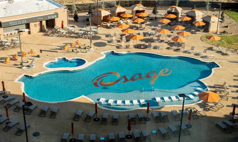 Imagen de la piscina del Hotel Osage Casino Downtown Tulsa. Foto 14