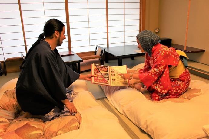 Imagen de los interiores del Hotel Oshu Akiu Onsen Rantei. Foto 13