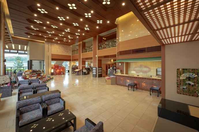 Imagen de los interiores del Hotel Oshu Akiu Onsen Rantei. Foto 19