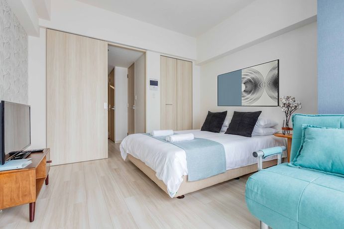 Imagen de la habitación del Hotel Ostay Shin-osaka Apartment. Foto 6