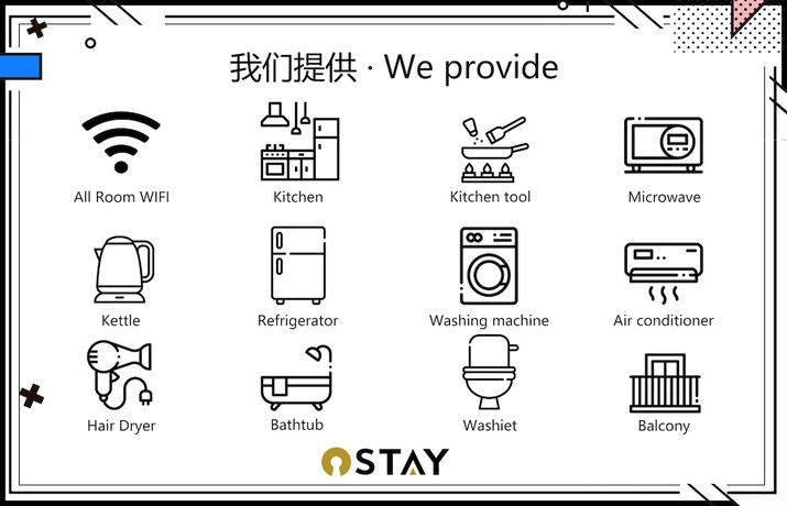 Imagen de la habitación del Hotel Ostay Shin-osaka Apartment. Foto 9