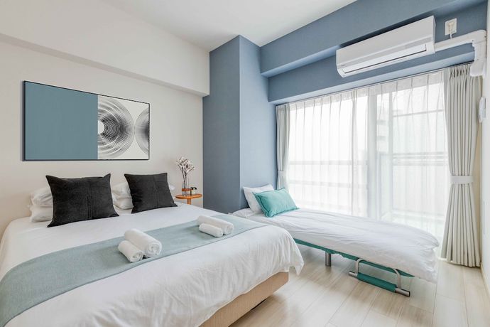 Imagen de la habitación del Hotel Ostay Shin-osaka Apartment. Foto 12