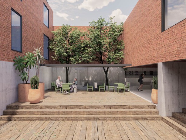 Imagen del bar/restaurante del Hotel Otro Oaxaca, a Member of Designs. Foto 2