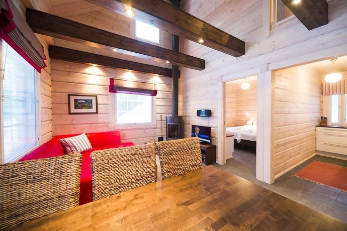 Imagen de la habitación del Hotel Ounasvaara Lakituvat chalets. Foto 11
