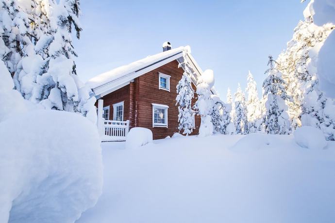 Imagen de la habitación del Hotel Ounasvaara Lakituvat chalets. Foto 15