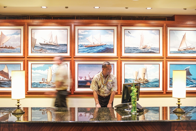 Imagen de los interiores del Hotel Outrigger Reef Waikiki Beach Resort. Foto 15