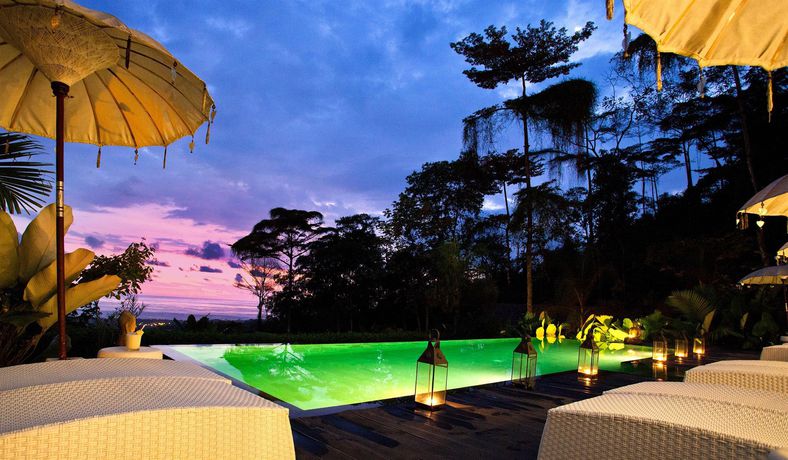 Imagen de los exteriores del Hotel Oxygen Jungle Villas and Spa. Foto 12