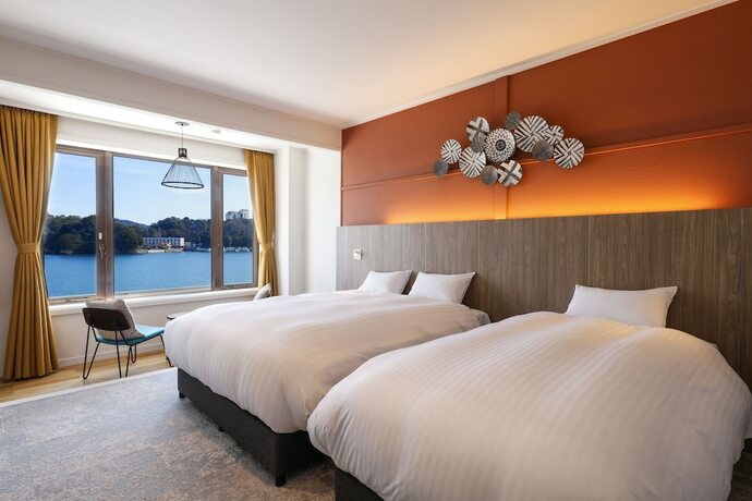 Imagen de la habitación del Hotel Oyado Andon Toba. Foto 15