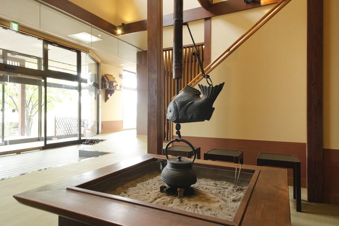 Imagen de los interiores del Hotel Oyado Hachibei. Foto 19