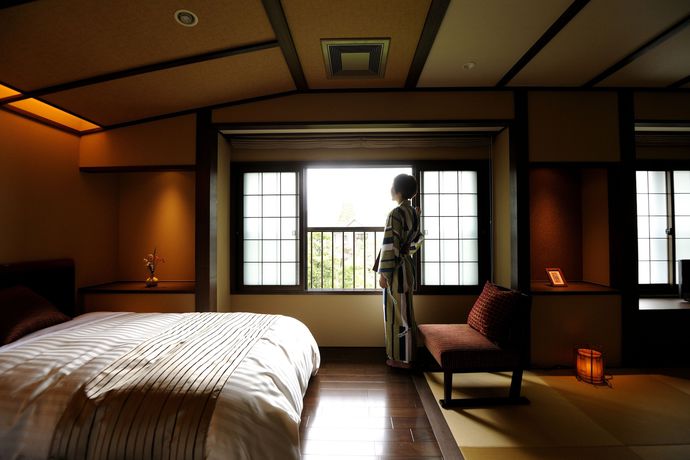 Imagen de la habitación del Hotel Oyado Ikegami. Foto 12
