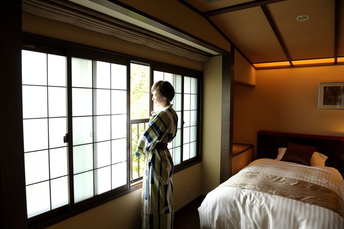 Imagen de la habitación del Hotel Oyado Ikegami. Foto 16