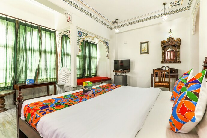 Imagen de la habitación del Hotel Oyo 10319 Pichola Haveli. Foto 18